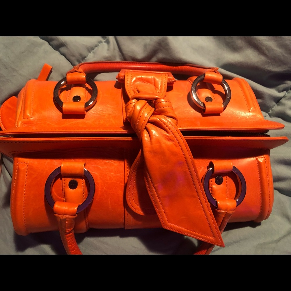 Buttery Orange Givenchy Tote